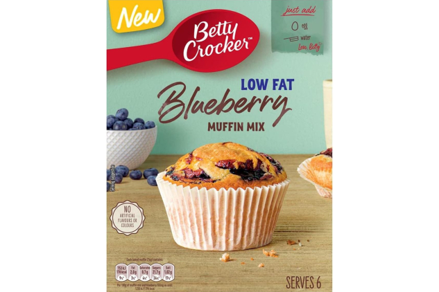 Betty Crocker Low Fat Blueberry Muffin Mix, 335g