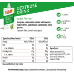 Dextro Energy Dextrose Drink – Fast-Acting Liquid Glucose | Apple & Orange Flavour | 12 Pack