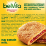 Belvita Breakfast Biscuits Soft Bakes Filled With Strawberry, Delicious Strawberry Filled Biscuits, 5 x 50 g Biscuits (Pack of 1)