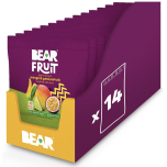 BEAR Mango & Passionfruit Fruit Snacks – 14 × 30g | 100% Fruit | Vegan | No Added Sugar