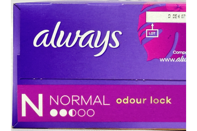 Always Expert Daily Pantyliners, Normal, Light Scent, Odour Lock, 240 Count (48 x 5 Packs)