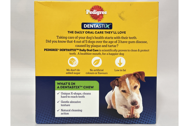 Pedigree Dentastix Daily Dental Chews for Small Dogs (5–10kg) – Pack of 35 Functional Treats