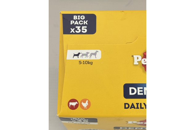 Pedigree Dentastix Daily Dental Chews for Small Dogs (5–10kg) – Pack of 35 Functional Treats