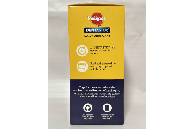Pedigree Dentastix Daily Dental Chews for Large Dogs (25kg+) – Pack of 21 Sticks
