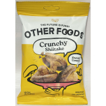 Other Foods Crunchy Shiitake Mushroom Crisps | Sweet Umami Flavour | High Fibre Vegan Snack | 6 x 40g Packs