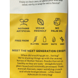 Other Foods Crunchy Shiitake Mushroom Crisps | Sweet Umami Flavour | High Fibre Vegan Snack | 6 x 40g Packs