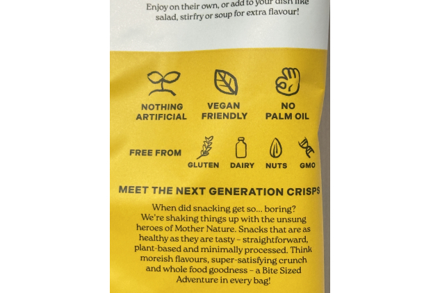 Other Foods Crunchy Shiitake Mushroom Crisps | Sweet Umami Flavour | High Fibre Vegan Snack | 6 x 40g Packs