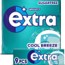 Extra Sugar-Free Chewing Gum Cool Breeze – 540 Pieces (20 Packs of 3 x 9), With Xylitol, Freshens Breath & Supports Oral Health