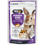 VETIQ Healthy Bites Serene Calming Treats – 8 × 30g | Small Animal Stress Support | Chamomile & Lemon Balm