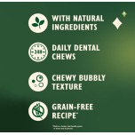 Lily’s Kitchen MINI Woofbrush Dental Chews for Small Dogs – 7 x 10 Natural Chew Sticks, Teeth Cleaning Treats