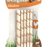 8in1 Delights Chicken Twisted Chew Sticks healthy 10 pieces 55g