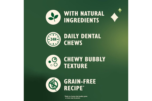 Lily’s Kitchen Woofbrush Dental Chews Small Dogs 5 x 7 – Natural Teeth Care