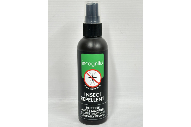Incognito Insect Repellent Spray 100ml | Natural Protection | Travel Size | Mosquito & Tick Shield