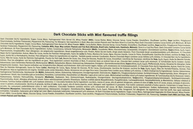 Walkers Dark Chocolate Mint Sticks 24 x 150g – Bulk Buy Box | Made in UK