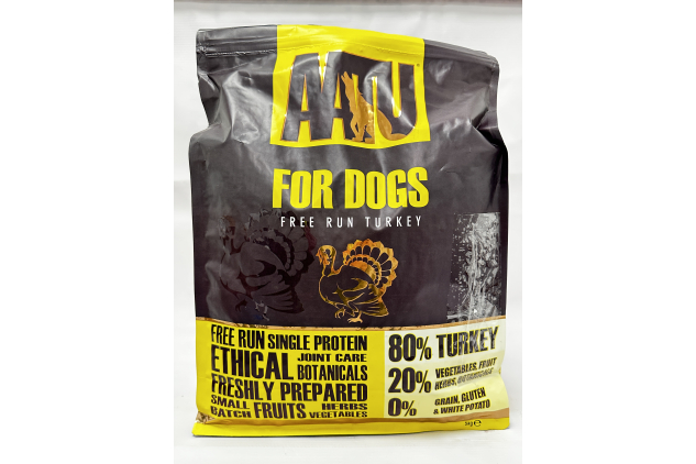 AATU 80/20 Turkey Dry Dog Food 5kg – High Protein, Grain Free, Raw Alternative
