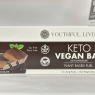 Keto Vegan Snack – Dark Chocolate | 12 x 52g | Vegan, Gluten Free, Soy & Dairy Free | High Protein, High Fibre | Youthful Living