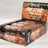 Warrior Creatine Protein Bars 12 x 75g – Salted Caramel | Low Carb Flapjack Snack for Performance