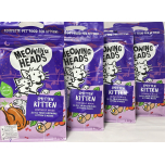 Meowing Heads Smitten Kitten Dry Cat Food – 6 kg (4 × 1.5 kg) | Grain-Free | Complete Kitten Nutrition | Bulk Buy