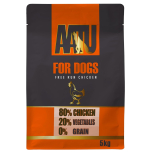 AATU 80/20 Chicken Dry Dog Food – 6kg (6 × 1 kg) | High Protein | Grain-Free | Natural Ingredients | PAST BBE