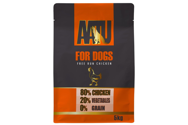 AATU 80/20 Chicken Dry Dog Food – 6kg (6 × 1 kg) | High Protein | Grain-Free | Natural Ingredients | PAST BBE
