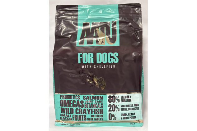 AATU 80/20 Dry Dog Food with Shellfish 5kg – High Protein, Grain-Free, Natural Raw Feeding Alternative