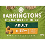 Harringtons Adult Dog Food 18kg – Turkey & Veg | Natural Complete Nutrition | DAMAGED BAG