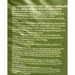 Harringtons Adult Dog Food 18kg – Turkey & Veg | Natural Complete Nutrition | DAMAGED BAG