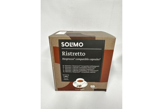 Espresso Nespresso Capsules Ristretto Pack 200 Coffee Pods (2 Packs X 100) Rainforest Alliance Certified -
