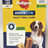 Pedigree Dentastix Daily Dental Chews for Medium Dogs 10–25kg – 4 Packs of 28 Sticks, Oral Care Treats