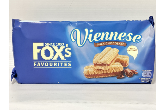Fox’s Biscuits Favourites Milk Chocolate Viennese 120g | Buttery Crunch & Chocolate Treats