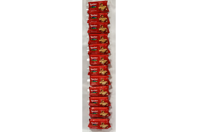 Loacker Classic Napolitaner – Hazelnut Cream Wafers – 12 x 45g Bars – Crispy & Delicious Snack