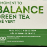 Lipton A Moment to Balance Green Tea – 100 Enveloped Tea Bags – Feel Good Selection