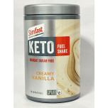 SlimFast Advanced Keto Fuel Shake – Creamy Vanilla – 6 Pack (60 Servings, 6 × 320g) | Keto Meal Replacement