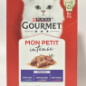 Purina Gourmet Mon Petit Intense Wet Cat Food – Tuna, Salmon & Trout, 6 × 50g, Pack of 8 (48 Pouches)