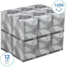 Kleenex 8834 Facial Tissues 2-Ply Soft Strong 12x88 (1056) White Fragrance-Free
