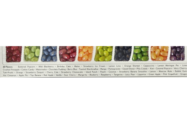Jelly Belly 600g Gift Box – 50 Gourmet Jelly Bean Flavours
