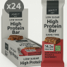 Low Sugar Plant Based High Protein Bar – Dark Chocolate, Peanut & Raspberry Flavour, 55g, Pack of 24 | AMFIT