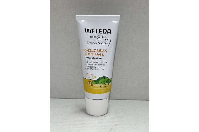 Weleda Children's Tooth Gel Toothpaste, For Kids & Toddlers, Gentle Calendula 50ml