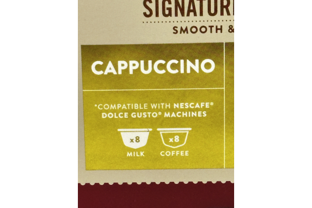 Costa Coffee Cappuccino Pods – Dolce Gusto Compatible | 48 Capsules (Milk & Coffee) | 24 Servings