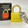 Sterling BL4Y 40mm Lock Out Padlocks, Yellow