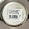 Chef Aid Stainless Steel Mixing Bowl, Food Safe and The Ideal Tool for Food Preparation and Serving Freshly Produced Food, 450ml Capacity and 13.6cm Diameter, Dishwasher, Fridge and Freezer Safe
