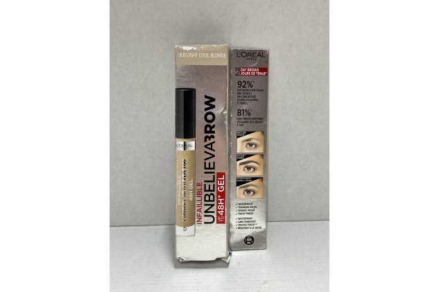 L'Oreal Unbeliva Brow Longwear Brow Gel 8.0 Light Cool Blonde