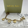 Women’s Gold Stainless Steel Coin Design With Gift Box