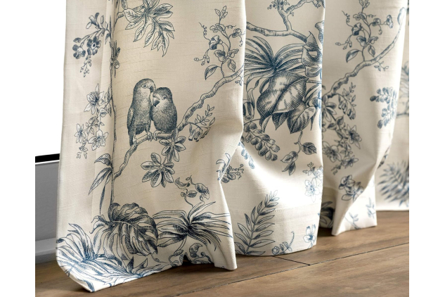 Maison d' Hermine Tailored Curtain 100% Cotton One Panel 50
