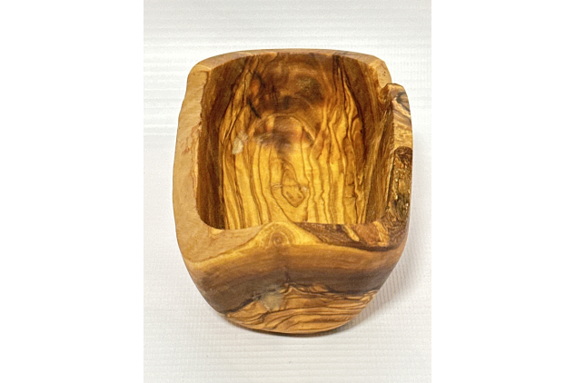 Rustic Olive Wood Serving Bowl 14cm (XSmall Size) Selbrae House
