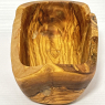Rustic Olive Wood Serving Bowl 14cm (XSmall Size) Selbrae House