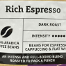 Douwe Egberts Rich Espresso Coffee Beans – Dark Roast Barista 1kg Bag