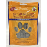 Pet Munchies Venison Strips Dog Treats – 8 × 75g | 100% Natural, Grain-Free