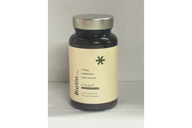 Biotin Food Supplement 60 Vegan Capsules