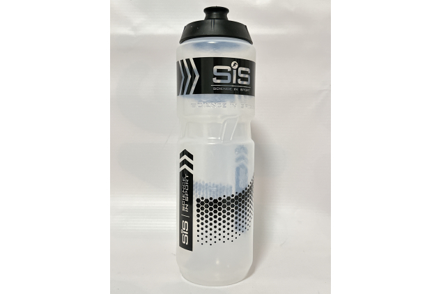 Science in Sport SIS Clear Water Bottle 700ml | BPA-Free Sports Bottle – Black Logo
